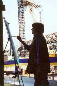 Ruth K. Rooks - Big Dig painter